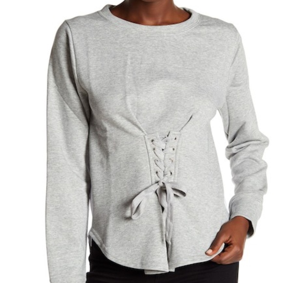 W118 Walter Baker Corset Sweatshirt, NWT, Sz S - Picture 2 of 5